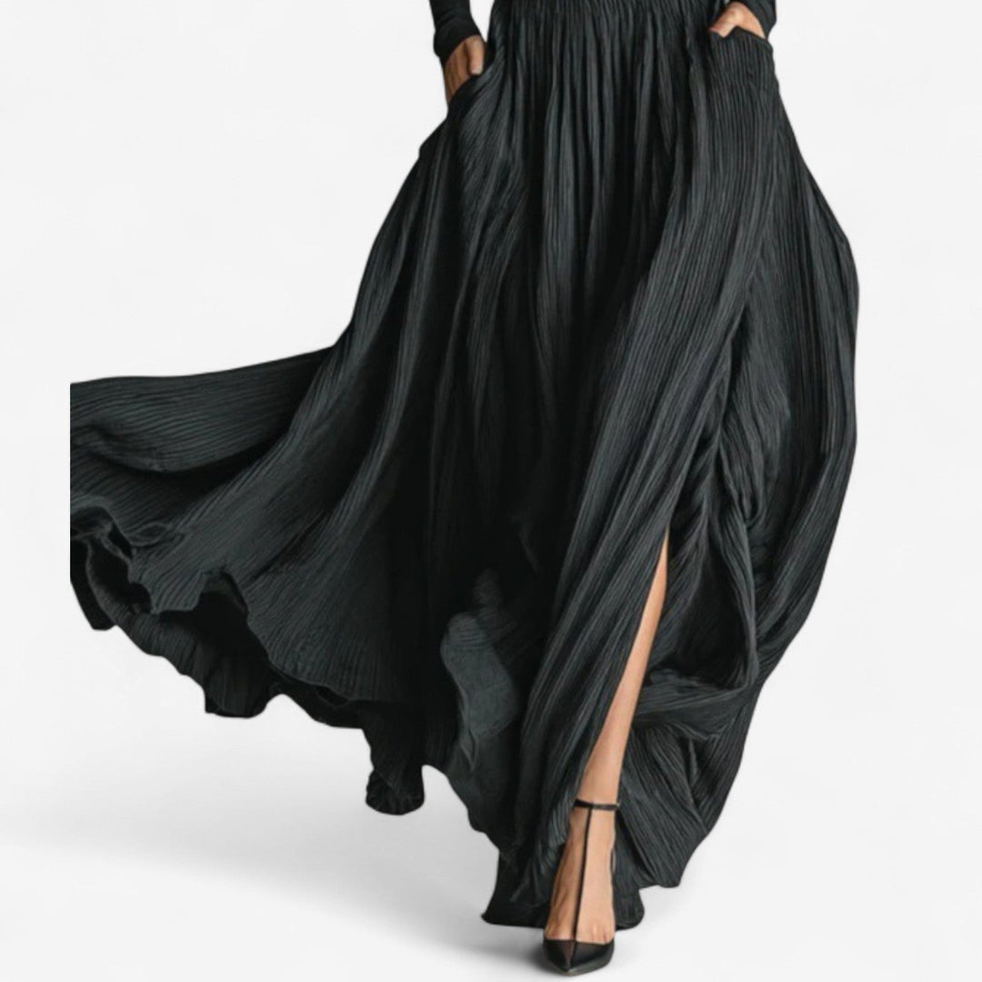 Rachel | High Waist Maxi Dress