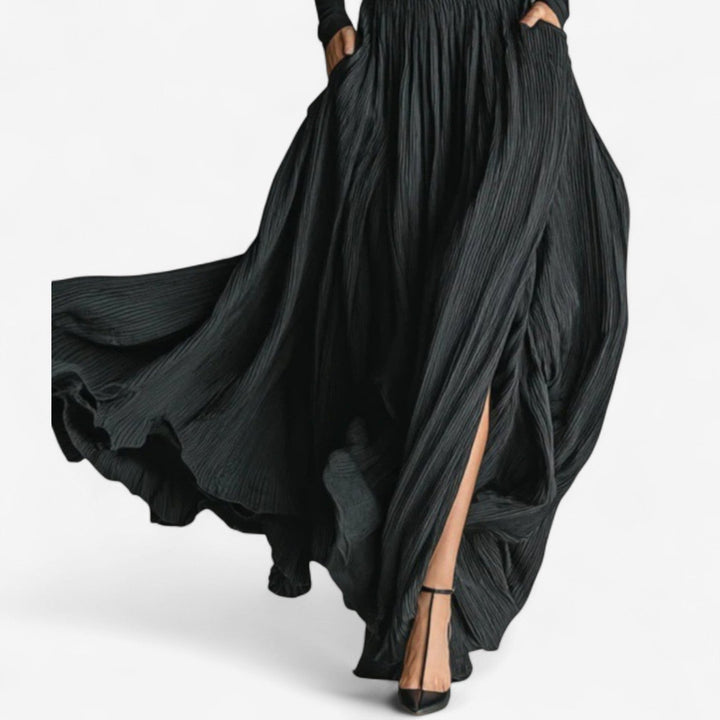 Rachel | High Waist Maxi Dress