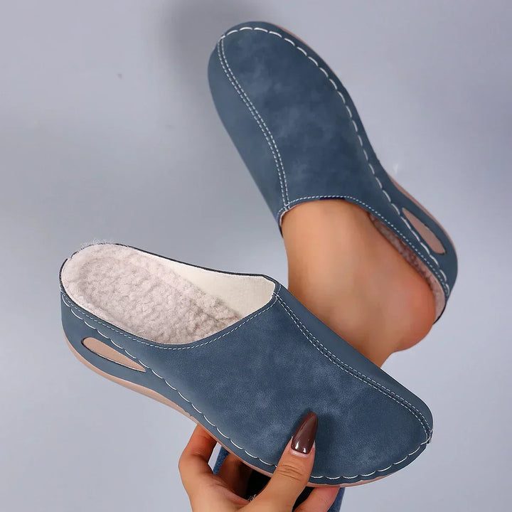 Floriana | Warm Faux-Fur Lined Slippers