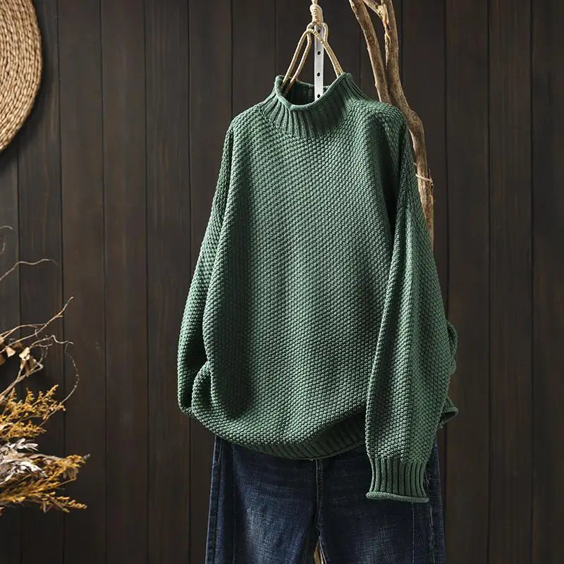 Barbara | Relaxed Textured Knit Sweater