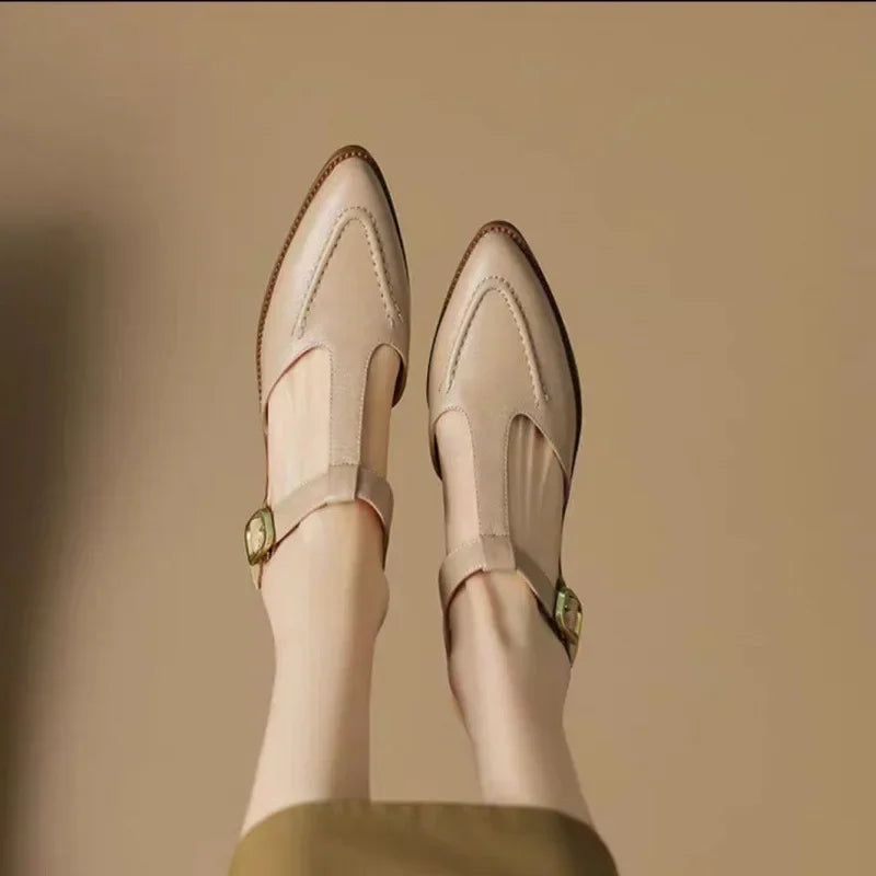 Madeleine | Classic Buckle Shoes