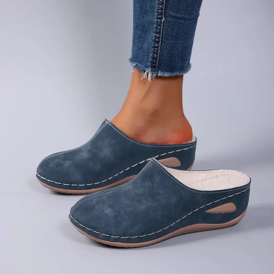 Floriana | Warm Faux-Fur Lined Slippers