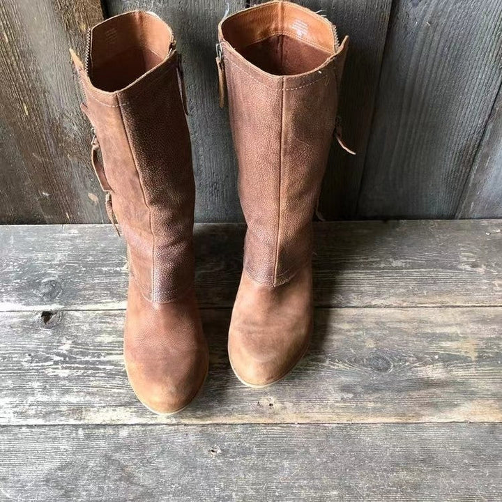 Amparo | Leather Fall Boots
