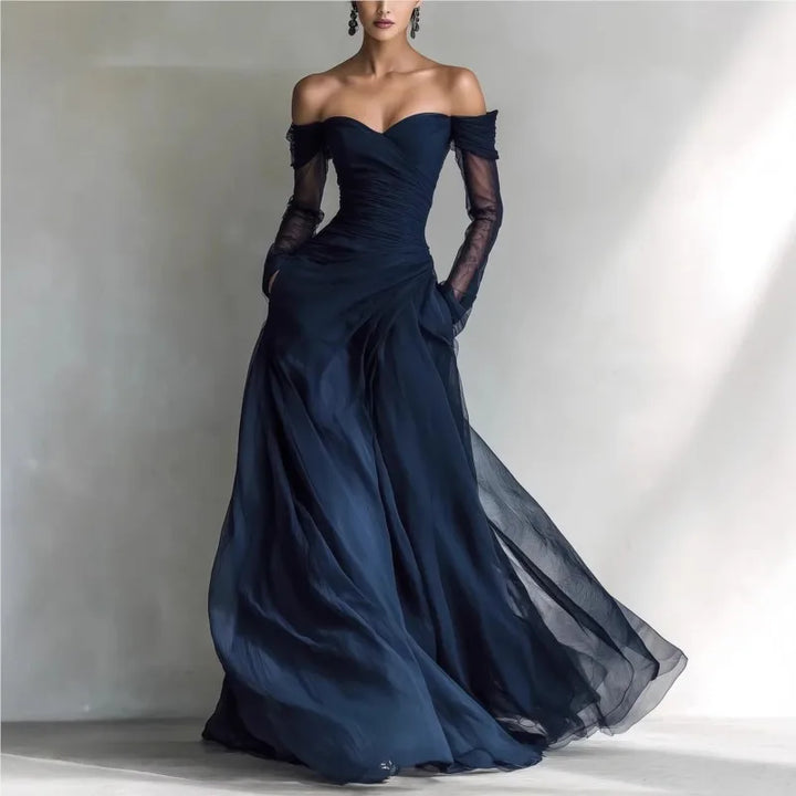 Eleonora | Long Off-Shoulder Dress