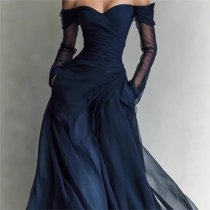 Eleonora | Long Off-Shoulder Dress