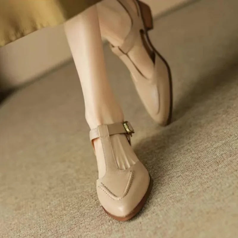 Madeleine | Classic Buckle Shoes