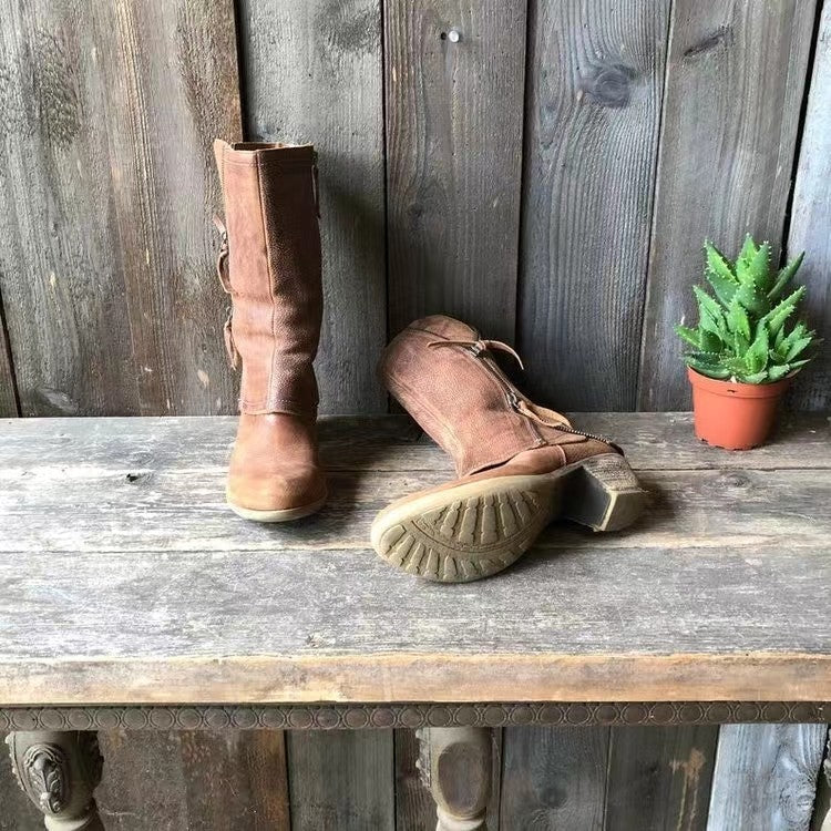 Amparo | Leather Fall Boots