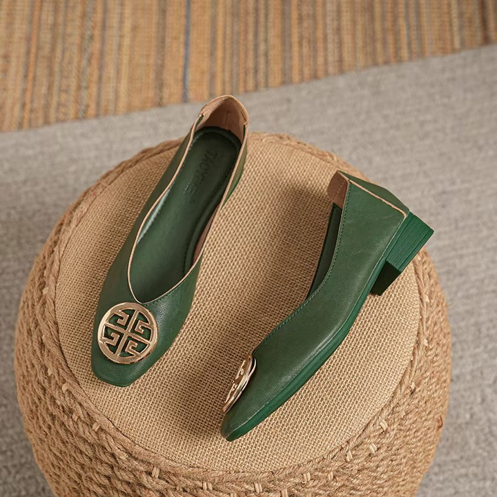 Orchard | Leather Flats