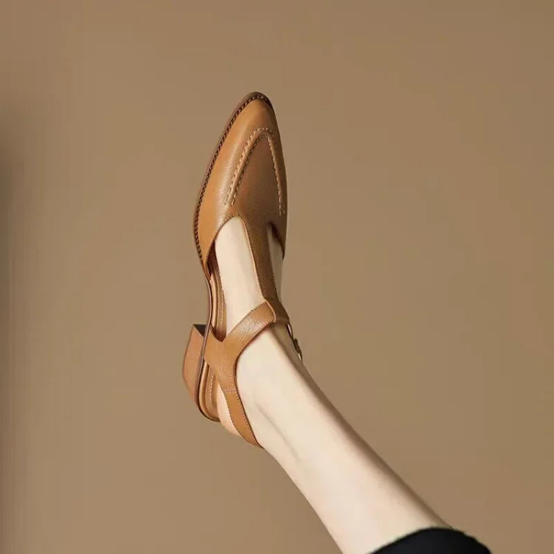 Madeleine | Classic Buckle Shoes