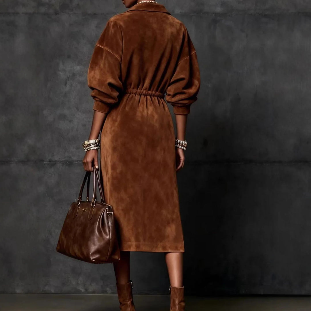 Benita | Elegant Tie-Waist Midi Dress