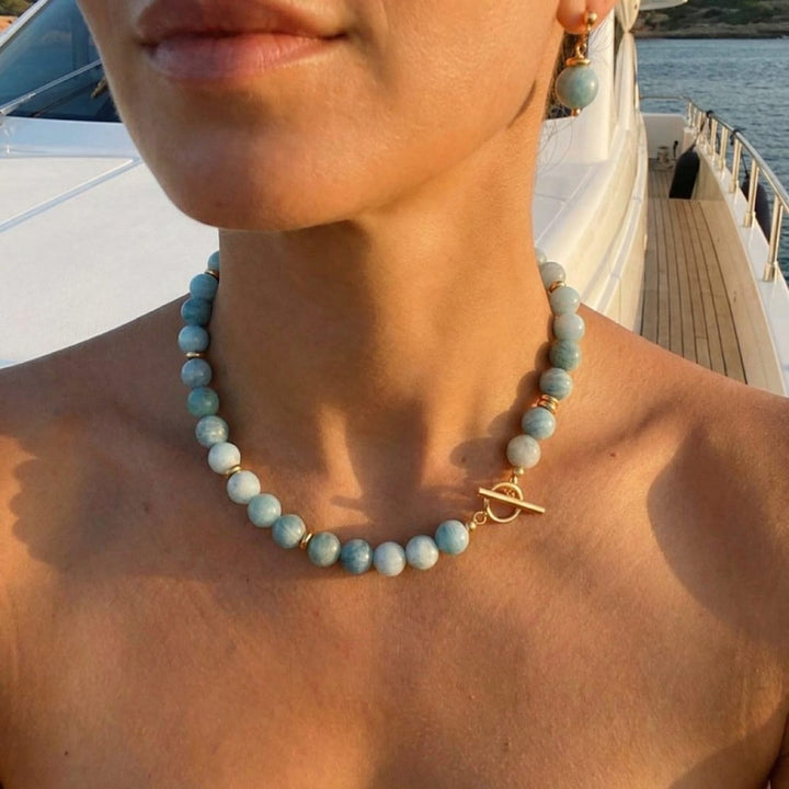 Zara | Toggle Bead Choker
