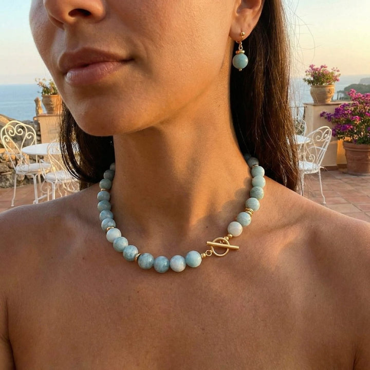 Zara | Toggle Bead Choker