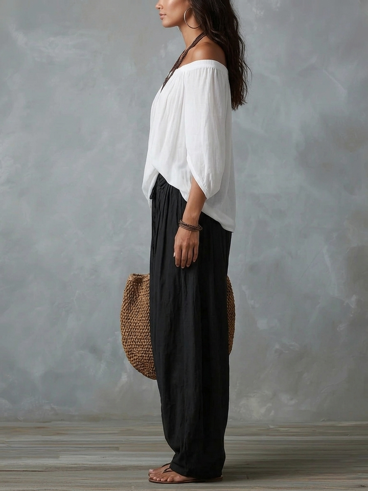 Raphaëlle | Off-shoulder Set