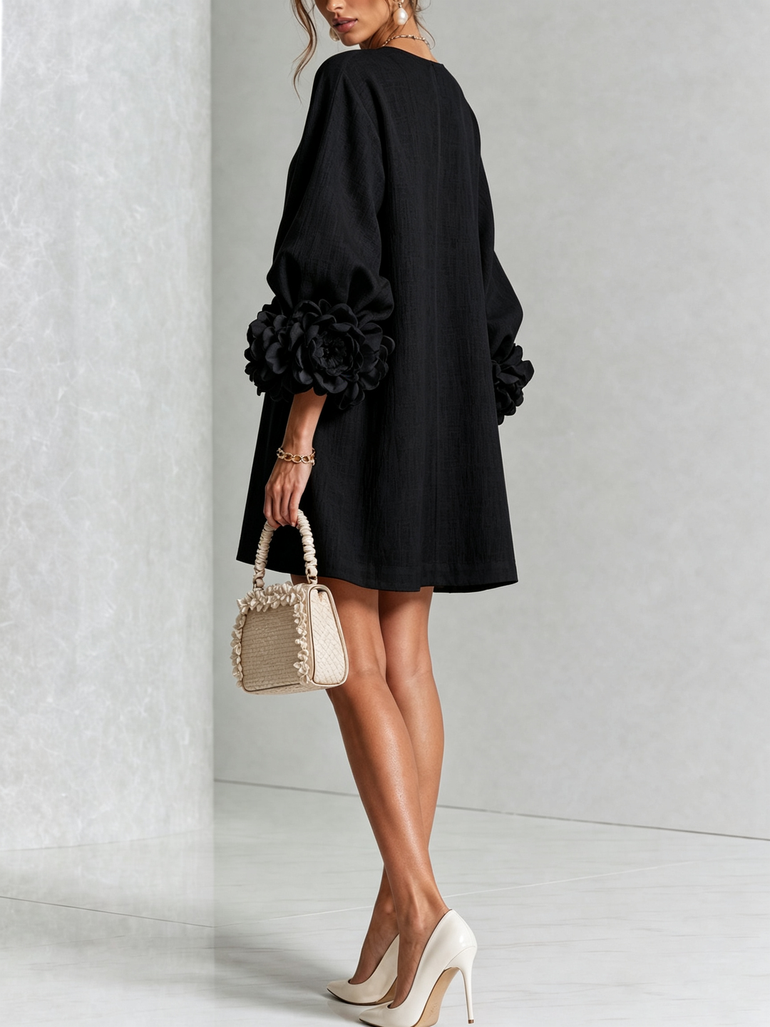 Florielle | Floral Button-Down Mini Dress