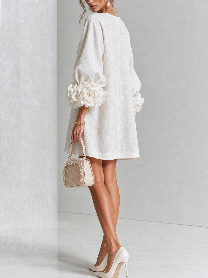Florielle | Floral Button-Down Mini Dress
