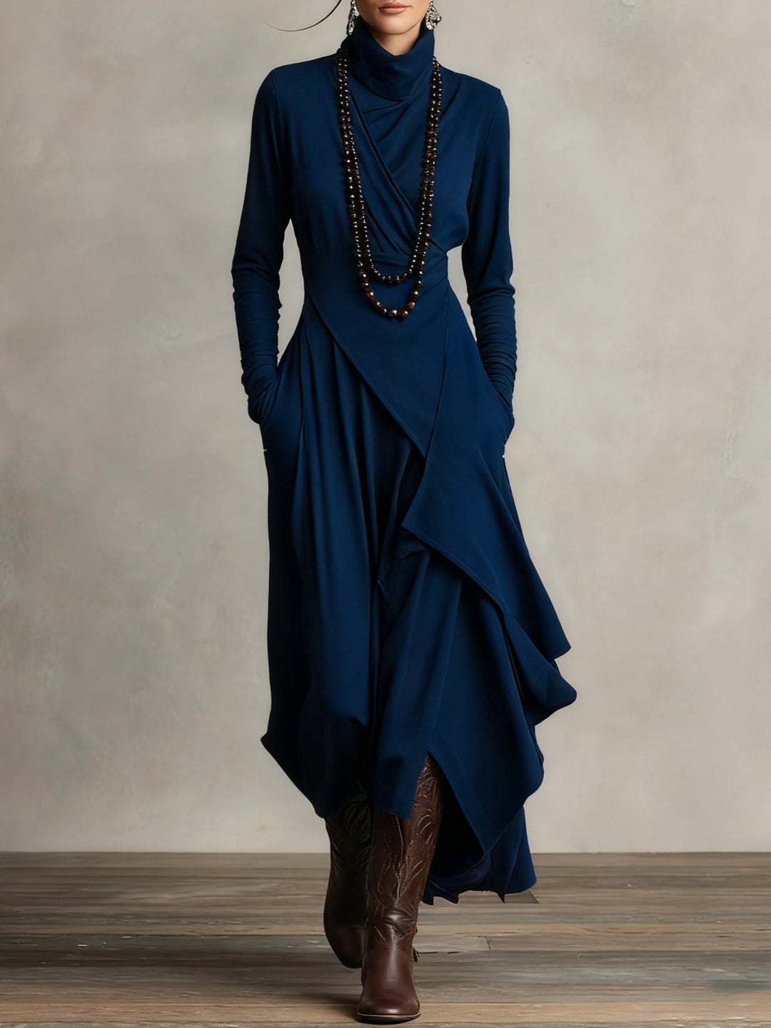 Geneva | The Turtleneck Maxi