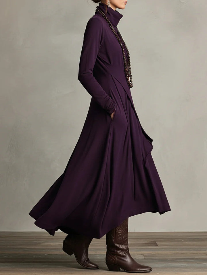 Iris | Purple Maxi Dress