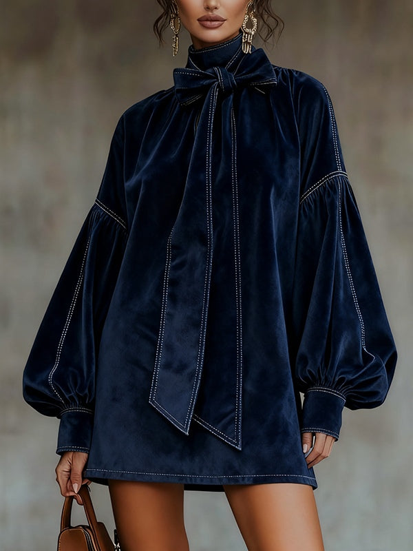 Mia | Mini Velvet Dress