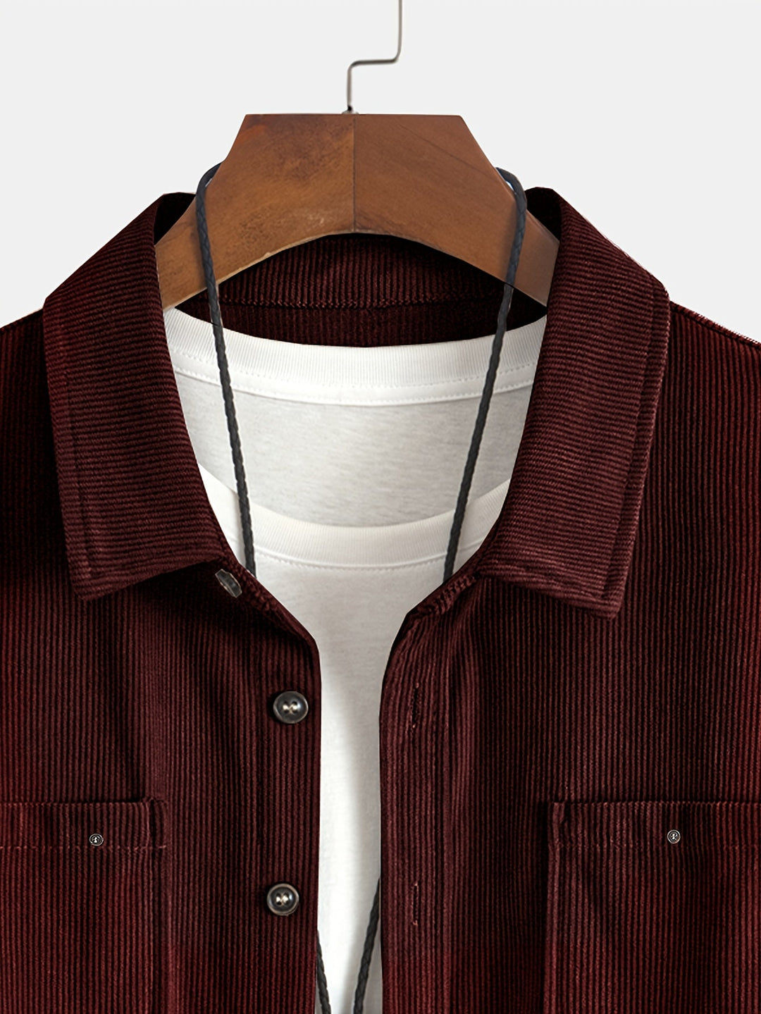 Brandon | Ribbed Textured Overshirt