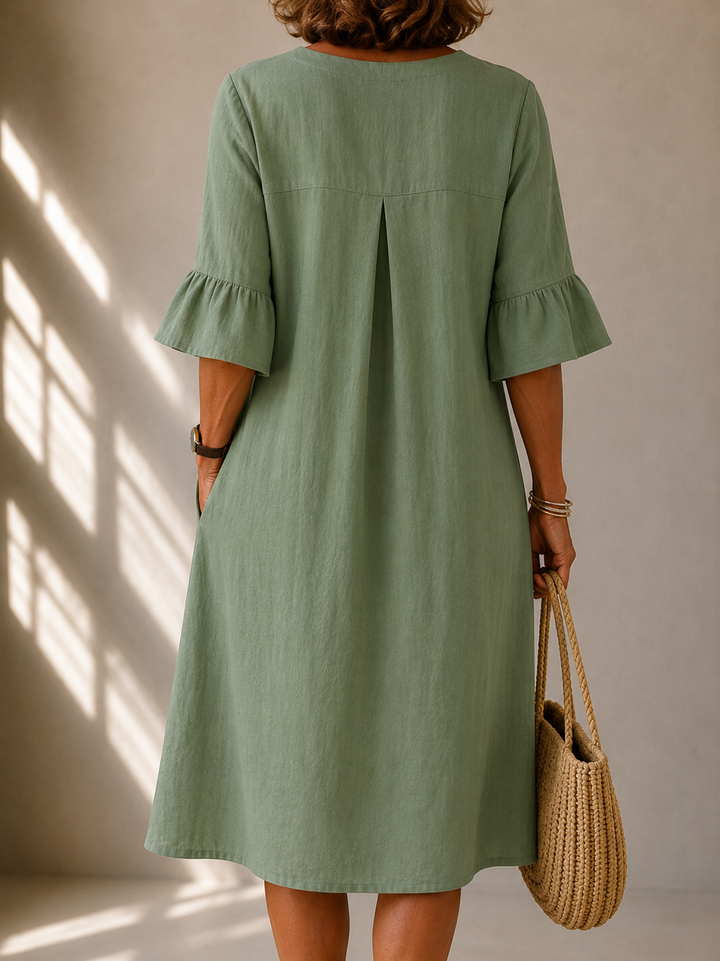 Margaret | Button Dress