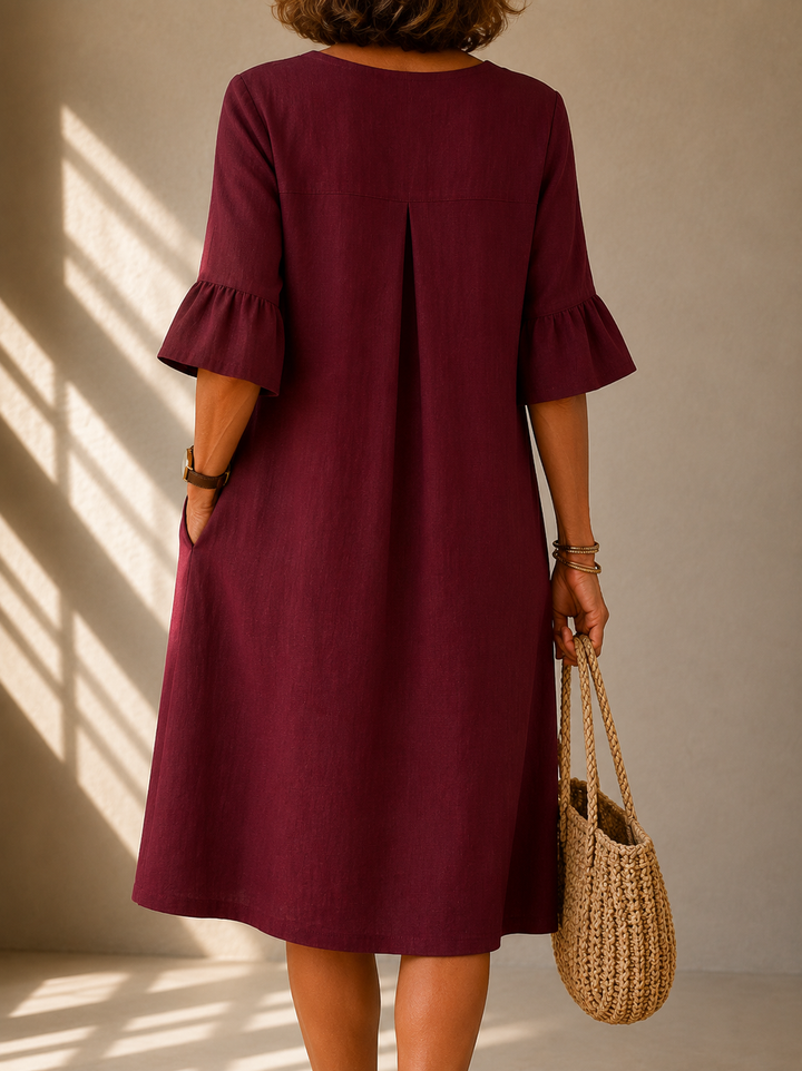 Clara | Button Dress