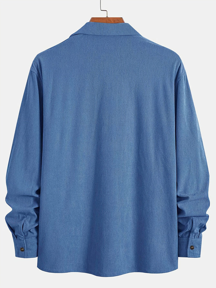 Brandon | Ribbed Textured Overshirt