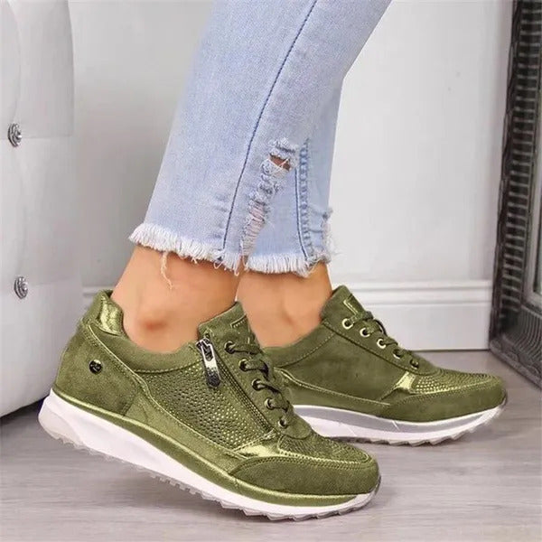 Mylah | Zip-Up Sneakers