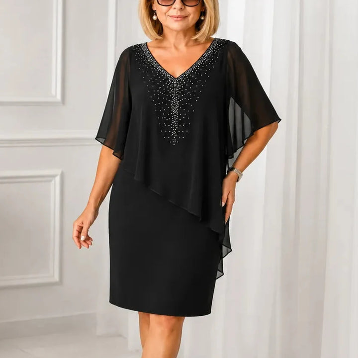 Joise | Cape Dress That Skips The Shawl Fuss