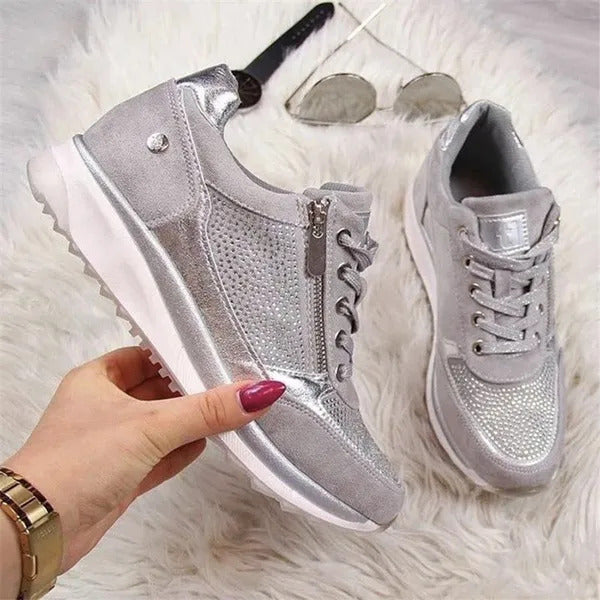 Mylah | Zip-Up Sneakers