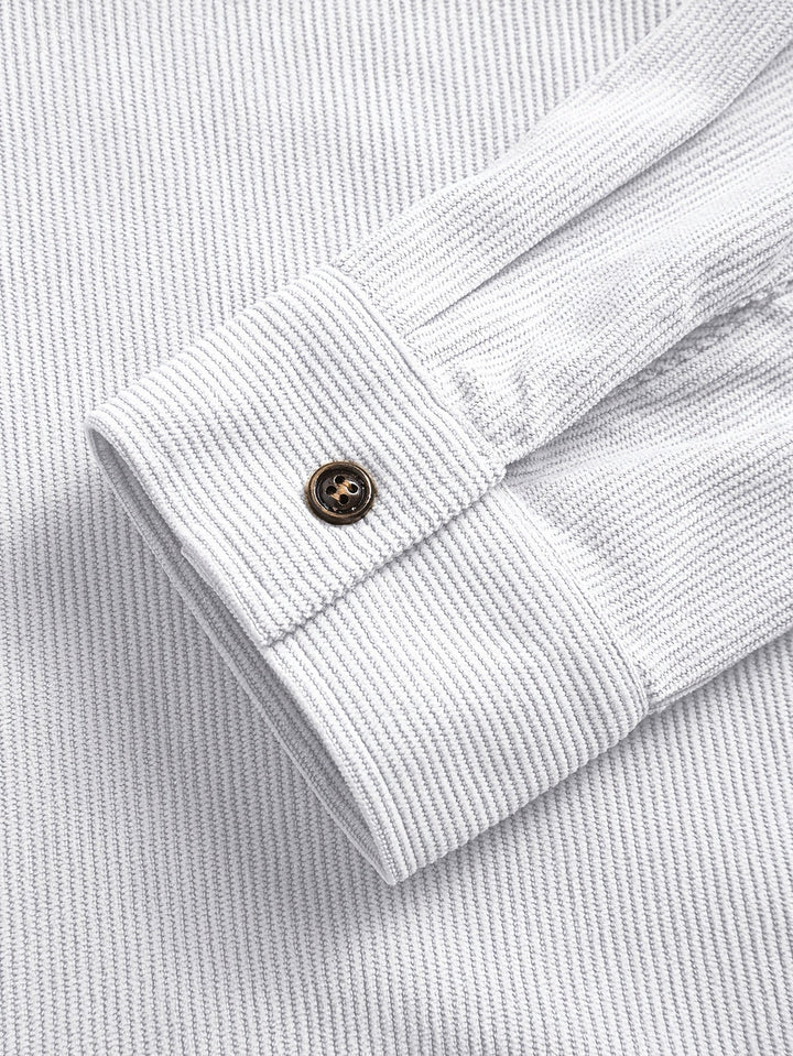 Brandon | Ribbed Textured Overshirt