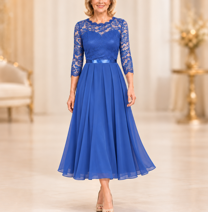 Carmona | The Lace Maxi That Falls Into One Long Line