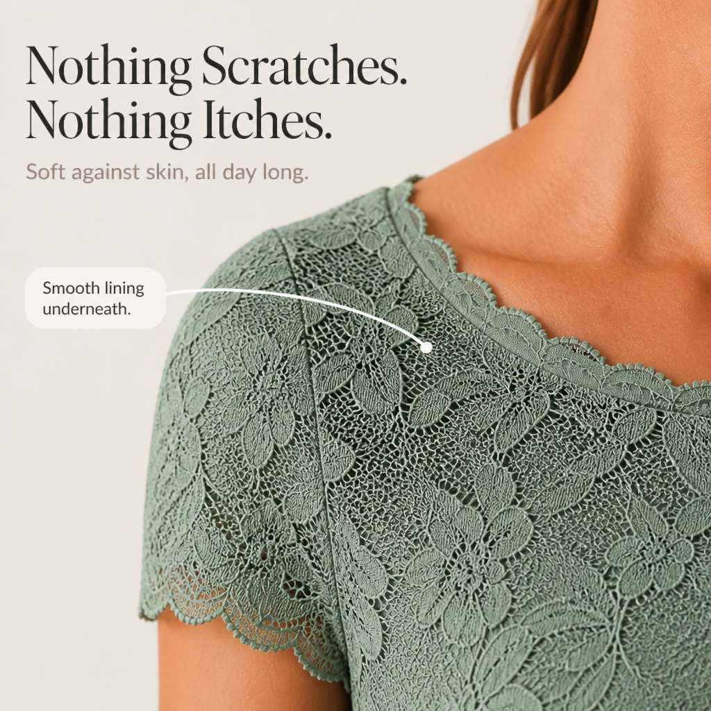 Lucy | Sophisticated Floral Lace Dress
