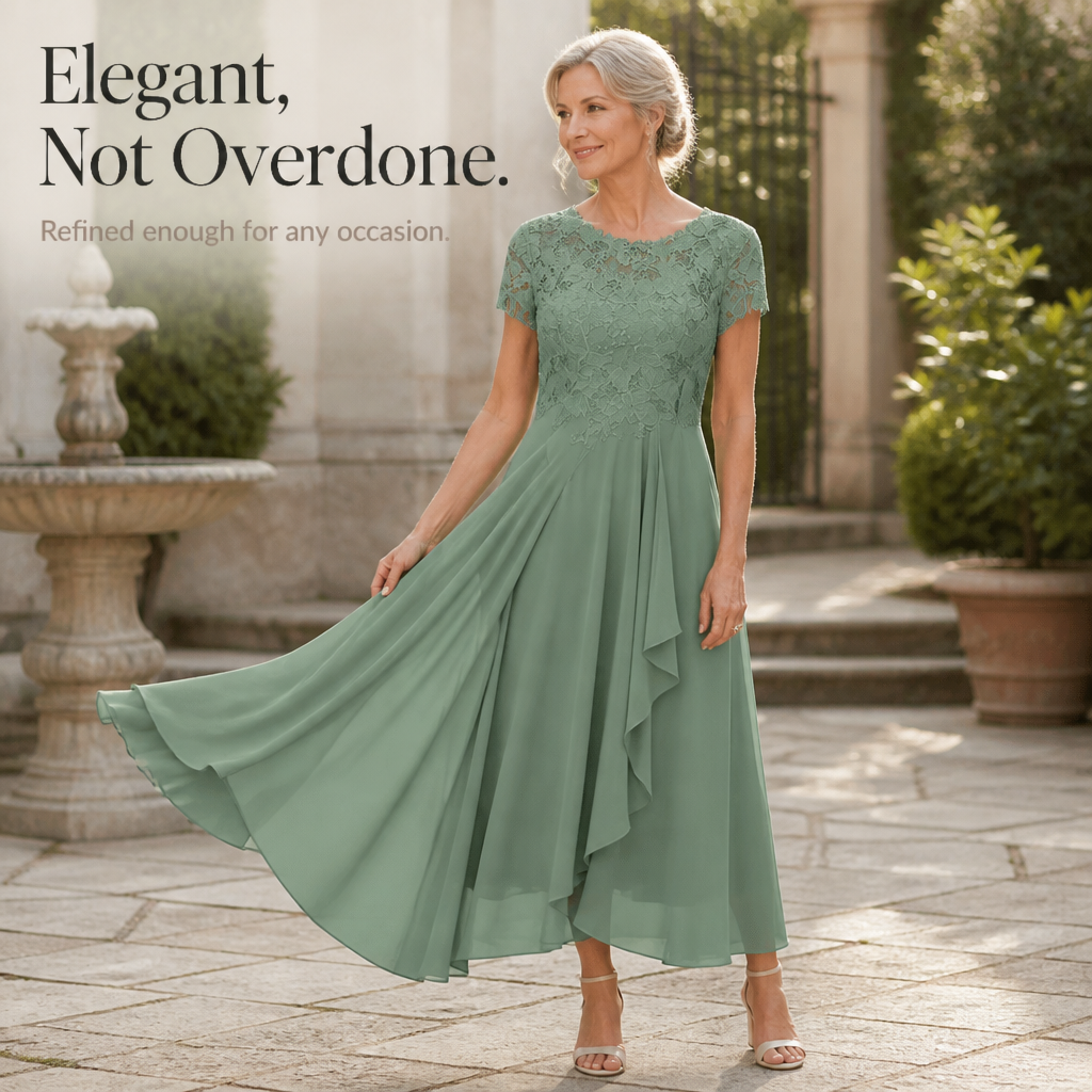 Lucy | Sophisticated Floral Lace Dress