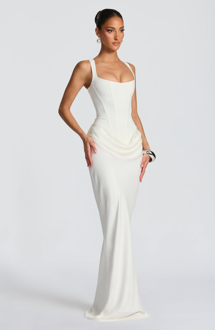 Éléonore | Square Neck Maxi Dress