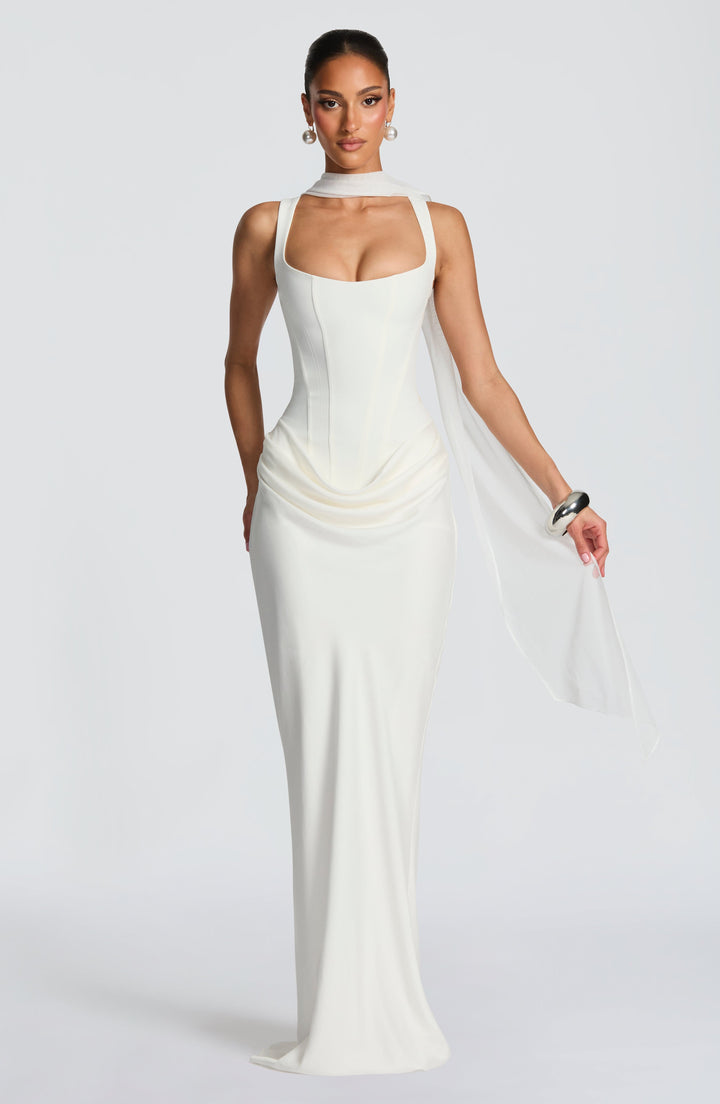 Éléonore | Square Neck Maxi Dress