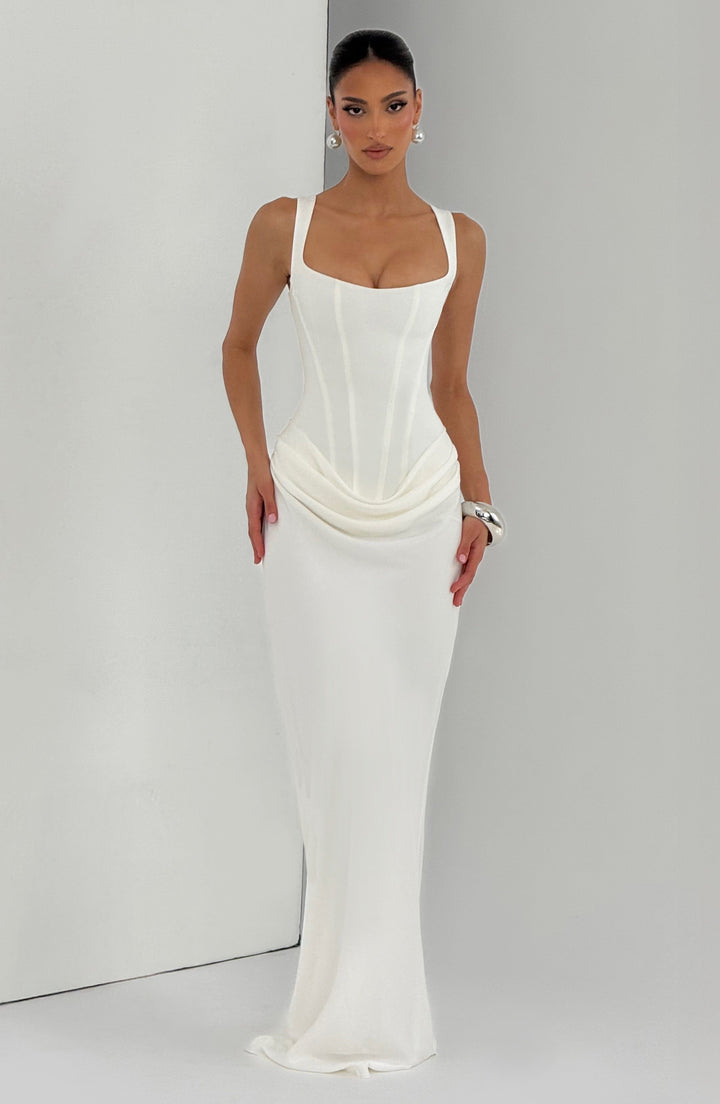 Éléonore | Square Neck Maxi Dress