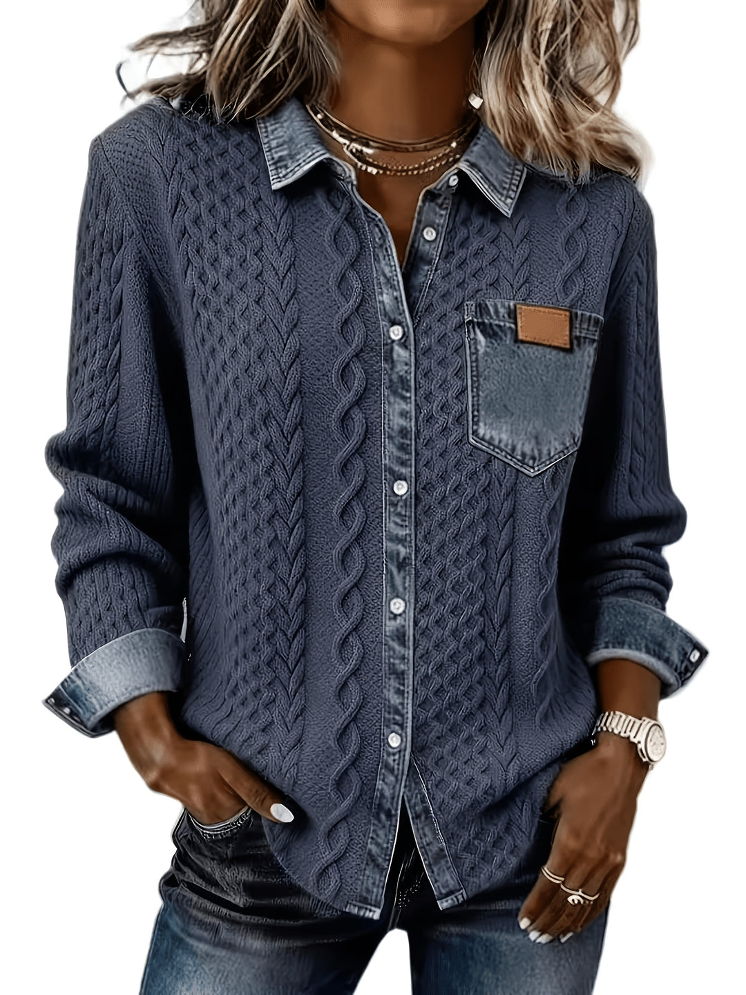 Roxy | Comfortable Denim Cardigan