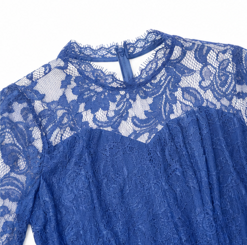 Carmona | The Lace Maxi That Falls Into One Long Line