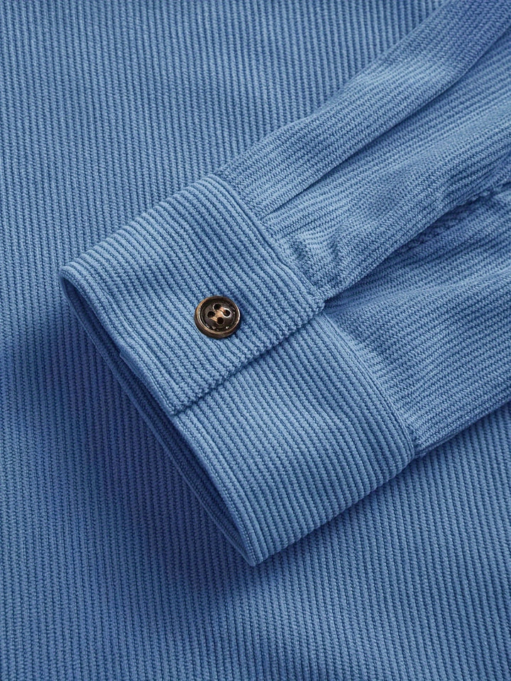 Brandon | Ribbed Textured Overshirt