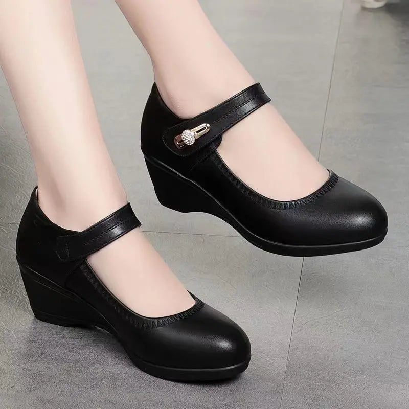 Lina | Elegant Mid-Heel Comfort Shoes