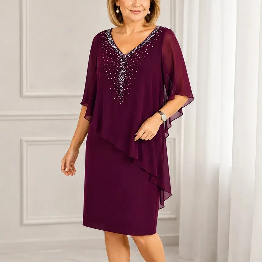 Joise | Cape Dress That Skips The Shawl Fuss