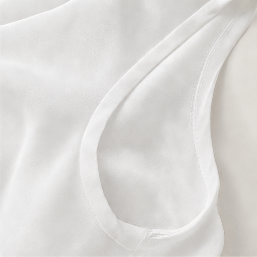 Disa | Draped-Neck Pleated A-Line Wedding Guest Dress