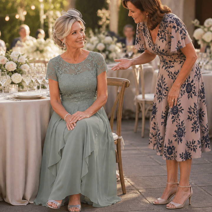 Lucy | Sophisticated Floral Lace Dress