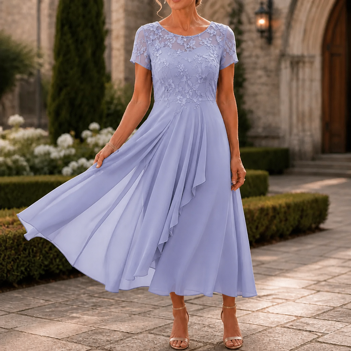 Lucy | Sophisticated Floral Lace Dress