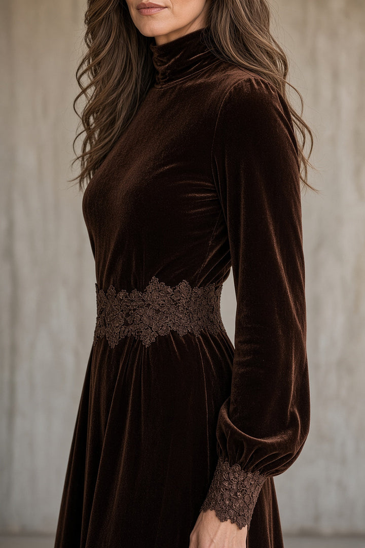 Mikaela | Velvet Dress