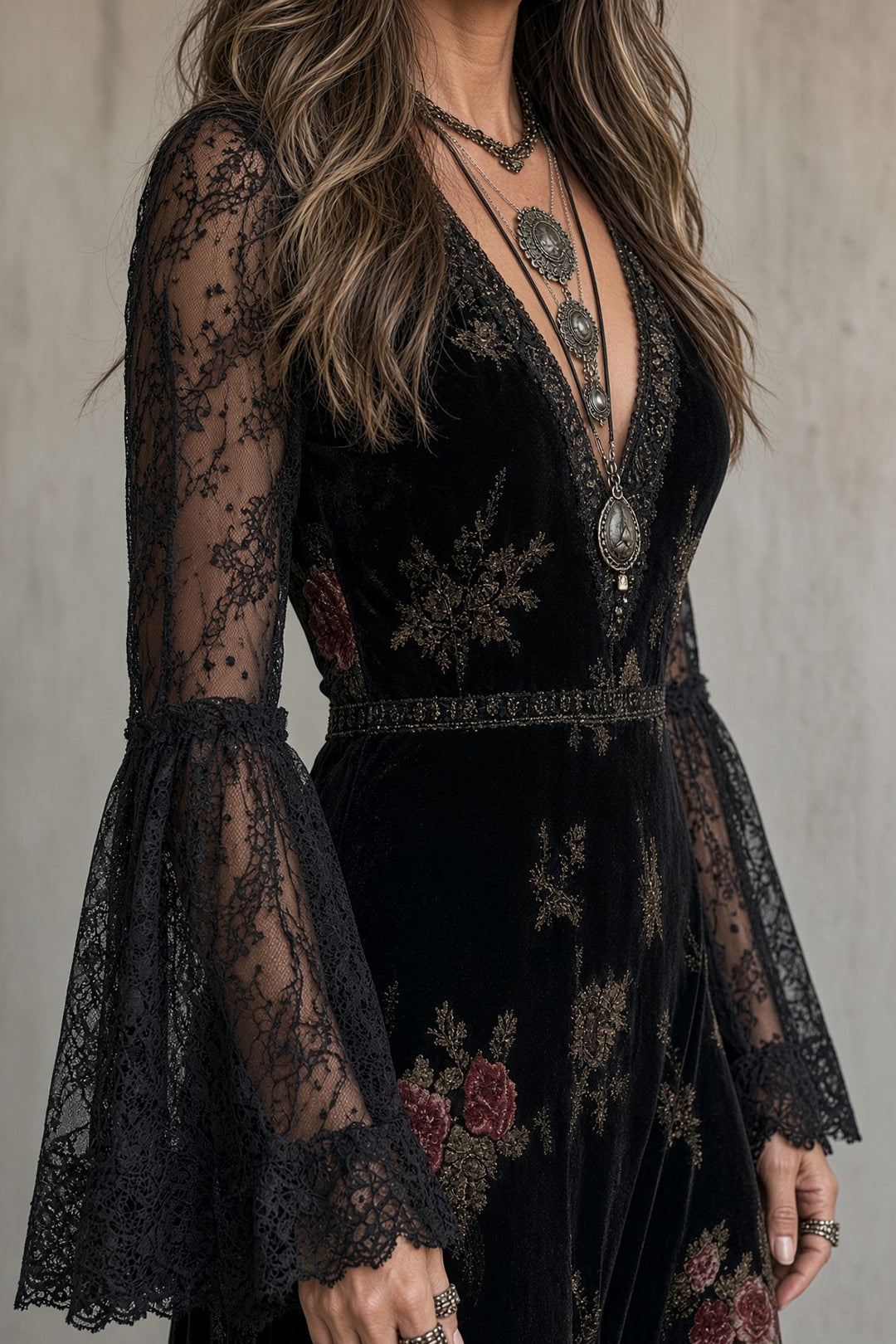 Nikita | Velvet Dress