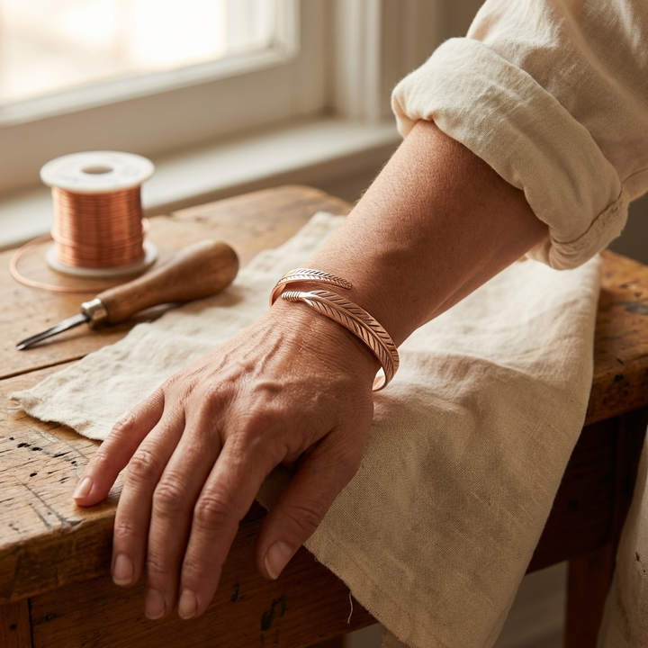 Petal | Copper Bracelet