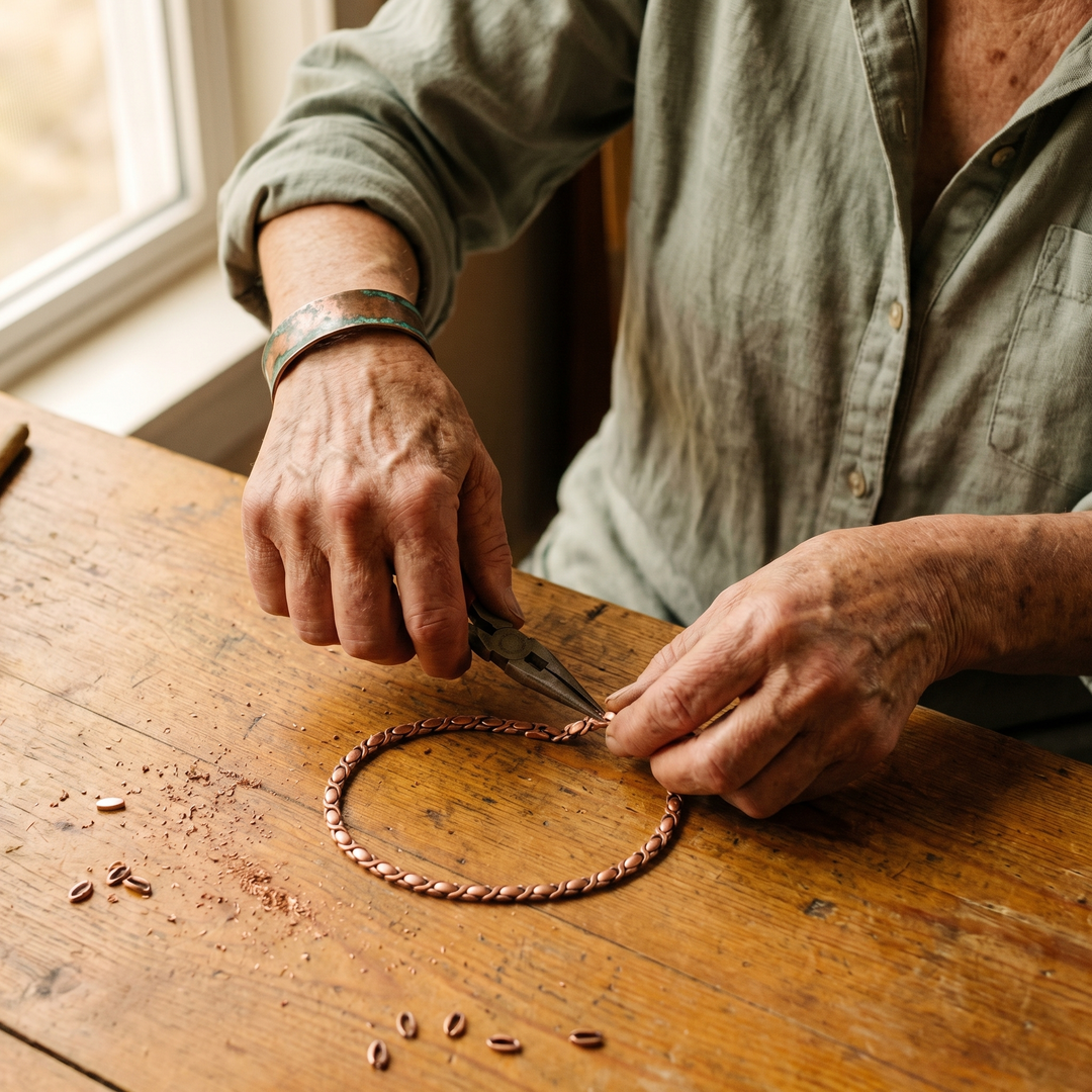 Splice | Copper Necklace
