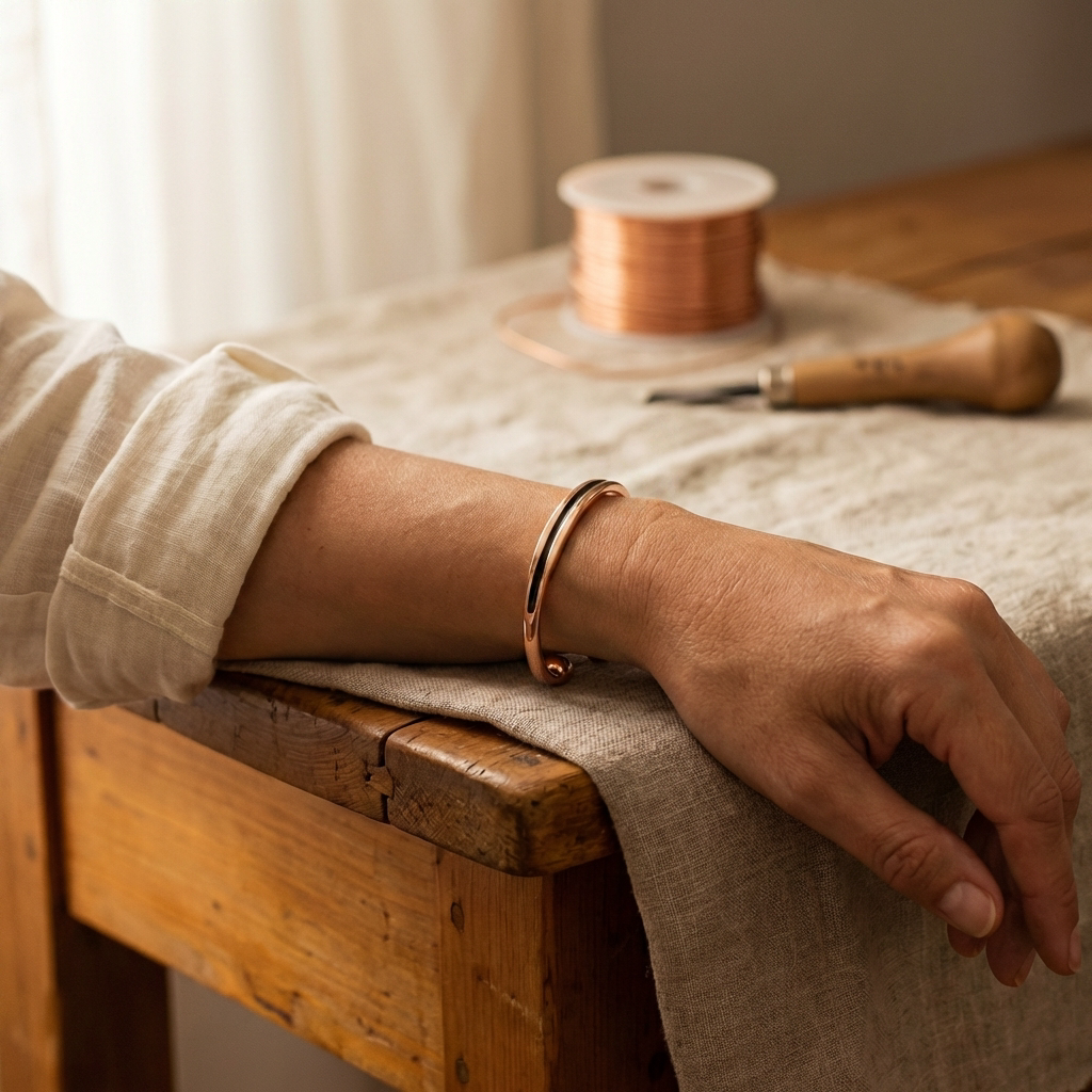 Spine | Copper Bracelet