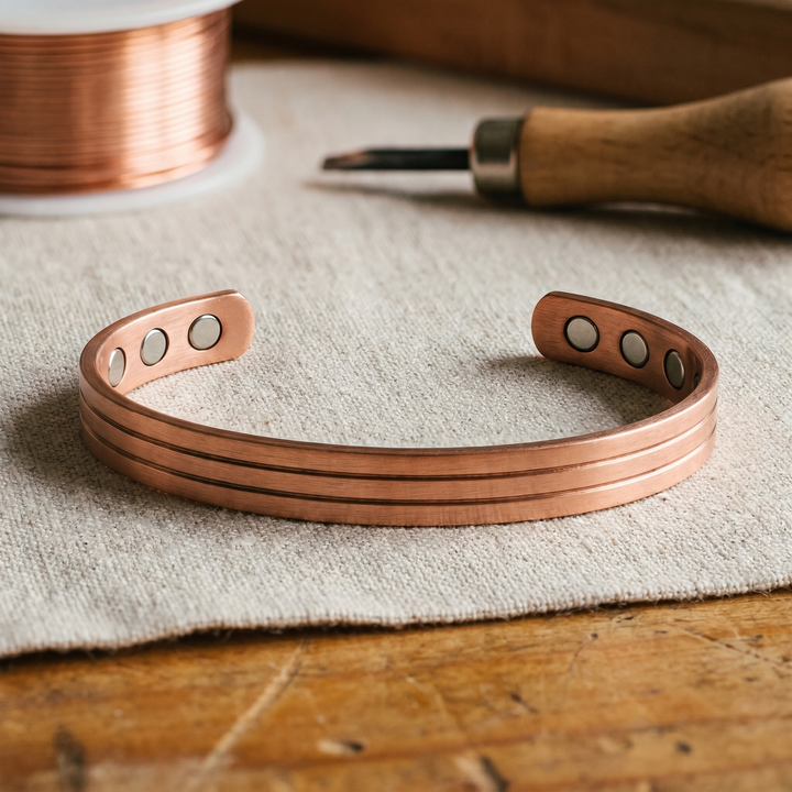 Furrow | Copper Bracelet